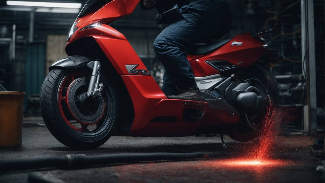 How to Bleed the Hydraulic Brakes on a Motor Scooter