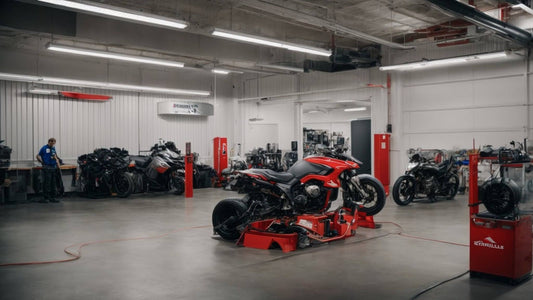 Why a Clean Powersports Service Center is a Safer Service center