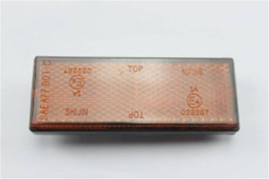 Racer50 Rectangular Reflector - TaoTao Parts Direct