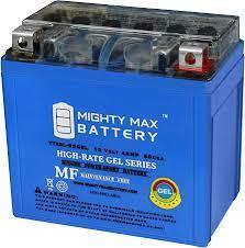 12v 5BS Premium Gel Battery - TaoTao Parts Direct