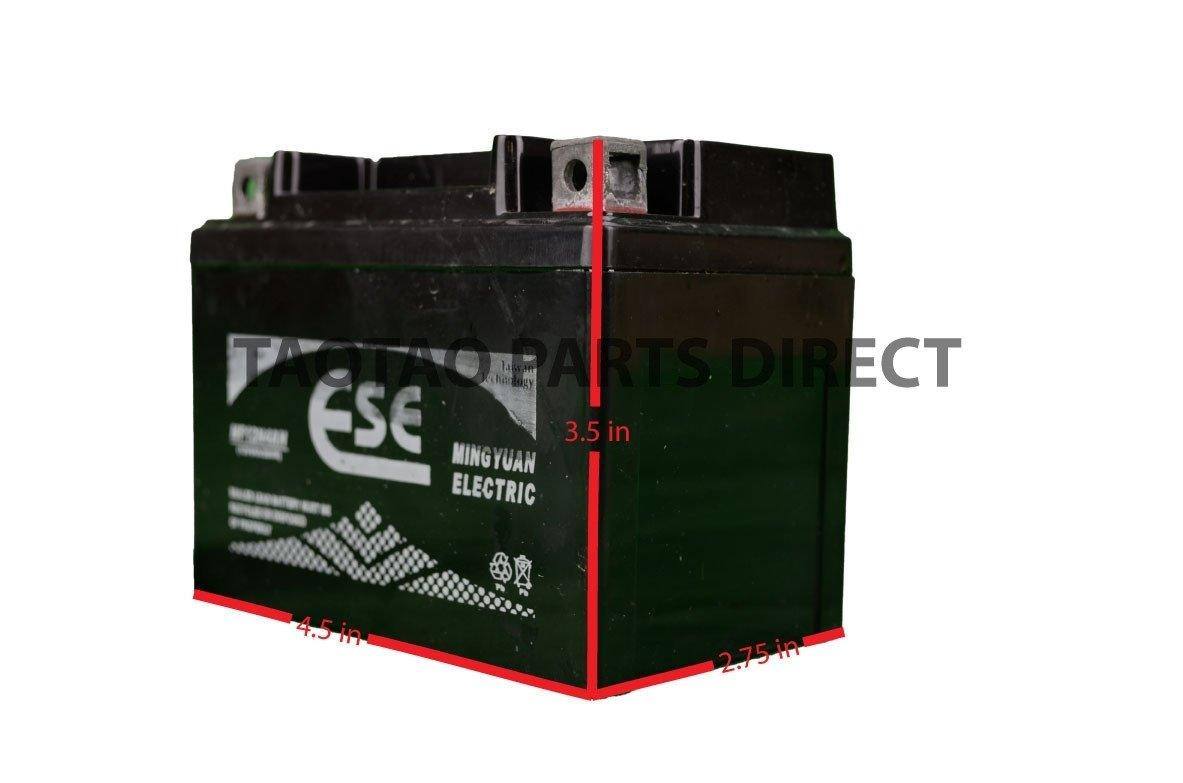 TaoTao ATK125A 110cc Battery Replacement Kit TaoTao ATK125A 110cc Battery Replacement Kit