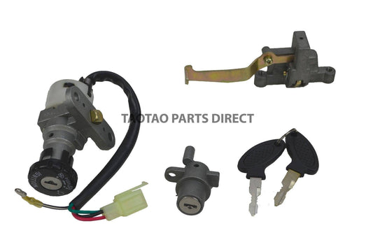 CY50B Key Ignition Set - TaoTao Parts Direct