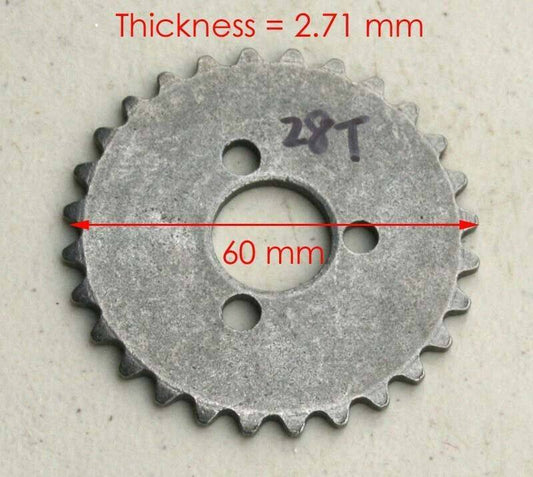 Change the Timing Chain Sprocket on a Tao Motor ATV