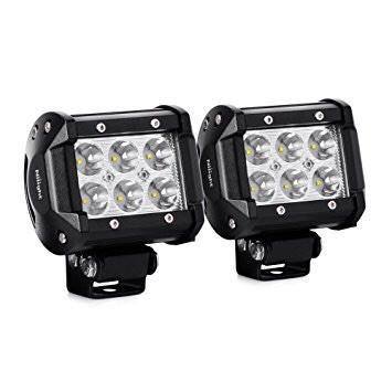 2 Ultra Bright 4" LED Power Sports Fog Lights - TaoTaoPartsDirect.com