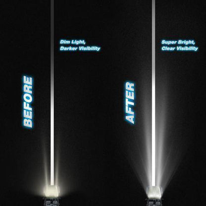 2 Ultra Bright 4" LED Power Sports Fog Lights - TaoTao Parts Direct