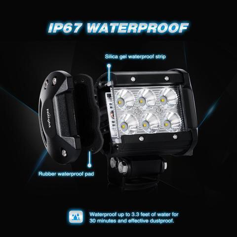 2 Ultra Bright 4" LED Power Sports Fog Lights - TaoTaoPartsDirect.com