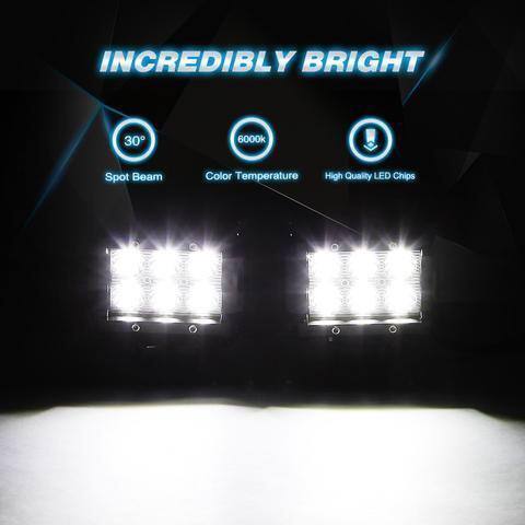 2 Ultra Bright 4" LED Power Sports Fog Lights - TaoTao Parts Direct