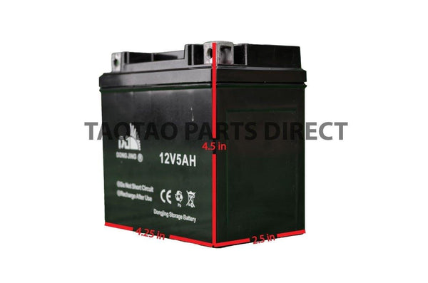12v 5ah Battery - TaoTaoPartsDirect.com