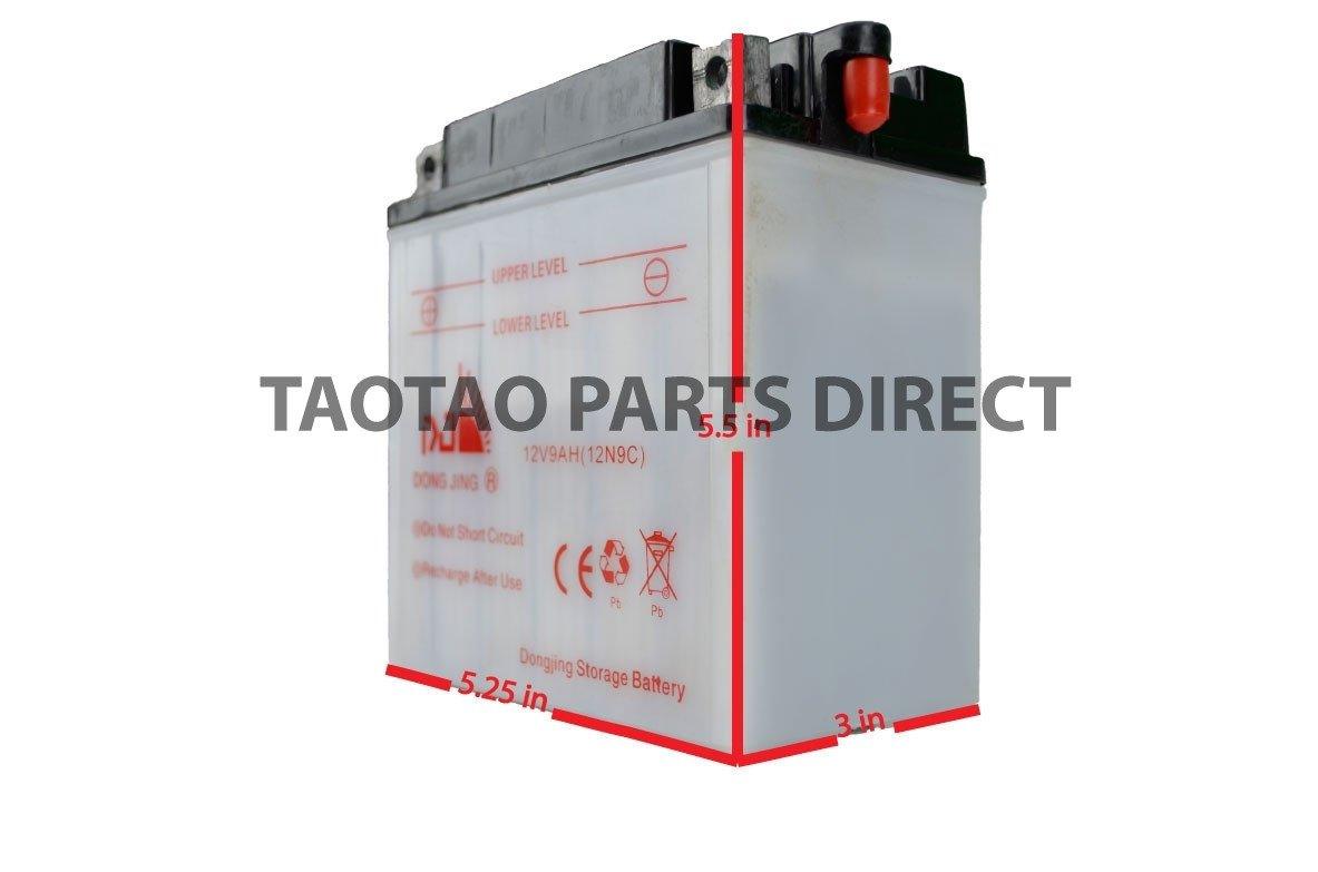 12v 9ah Battery - TaoTaoPartsDirect.com