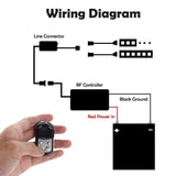 Easy Install 8Pcs PowerSports 12v LED Light Kit with multi-function wireless control - TaoTaoPartsDirect.com