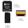 12v 7bs Battery for Hawk Motorcycles - TaoTao Parts Direct
