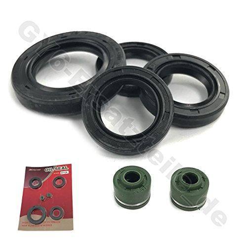 OIL SEAL OIL SHAFT RING 6 PIECE SET 50-125-150CC SCOOTER MOPED ATV GY6 PARTS 4 STROKE TAOTAO JONWAY BMS PEACE ROKETA ZNEN PEACE JMSTAR SUNL VIP BENZHOU BAJA JINLUN .... - TaoTao Parts Direct