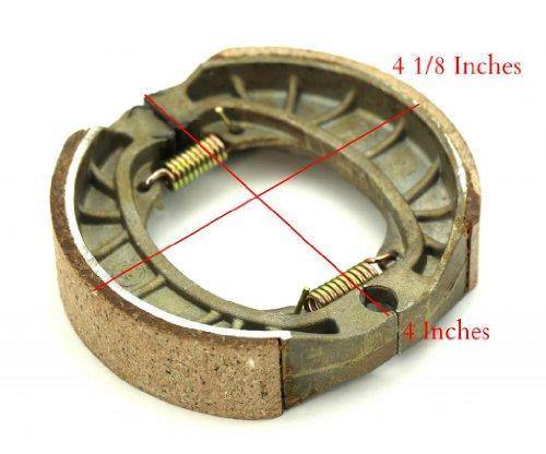 Rear Drum Brake Shoes Pad 50 cc 49cc Moped Scooter 50cc Taotao Peace Roketa NST - TaoTaoPartsDirect.com