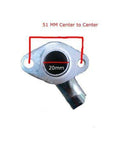 Scooter Performance Exhaust With Black Muffler 50cc - TaoTaoPartsDirect.com