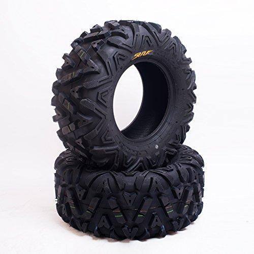 Set of 4 Sun.F A033 ATV Tires 25x8-12 & 25x10-12, 6PLY Front&Rear - TaoTao Parts Direct