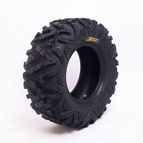 Set of 4 Sun.F A033 ATV Tires 25x8-12 & 25x10-12, 6PLY Front&Rear - TaoTao Parts Direct