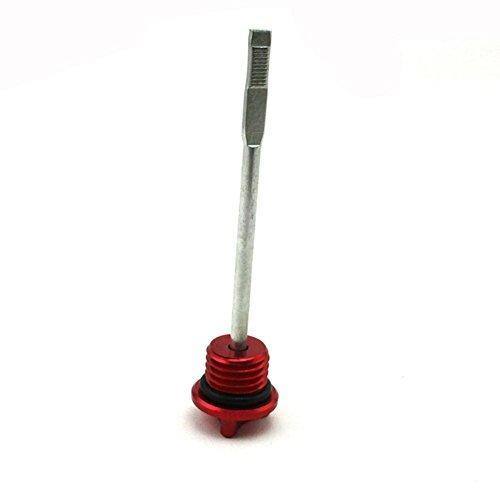 TC-Motor CNC Aluminum Red Dip Stick Engine Oil Dipstick For Lifan YX 125cc 140cc 150cc 200cc 250cc Stomp YCF IMR SSR Thumpstar GPX DHZ Chinese CRF50 Pit Dirt Bikes / ATV Quad Taotao Sunl Kazuma Roketa - TaoTao Parts Direct